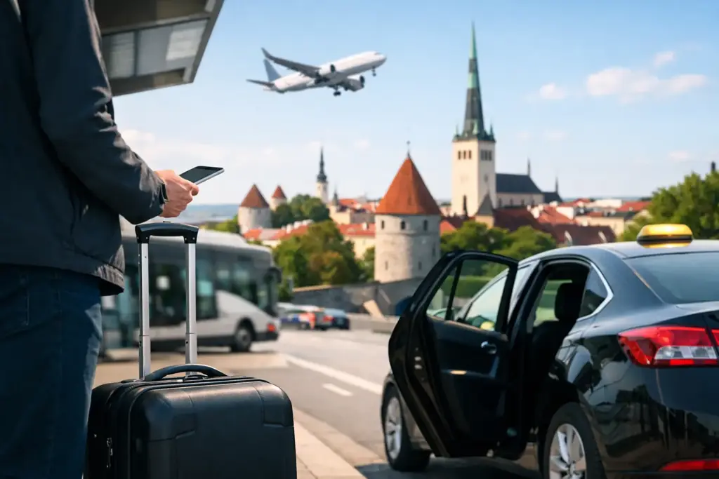 Kuidas saada Tallinna lennujaamast kesklinna