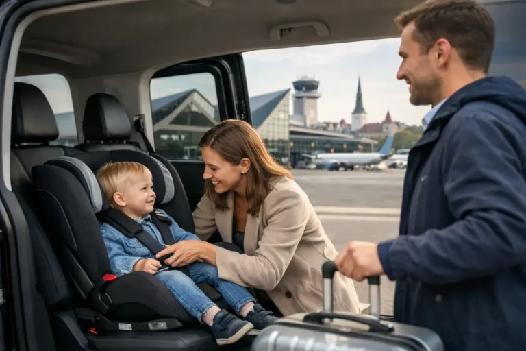 Airport Transfer with Child Seat Tallinn