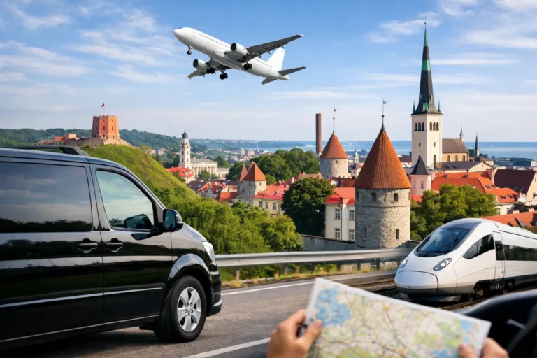 Toimivat kuljetusvaihtoehdot Vilnasta Tallinnaan