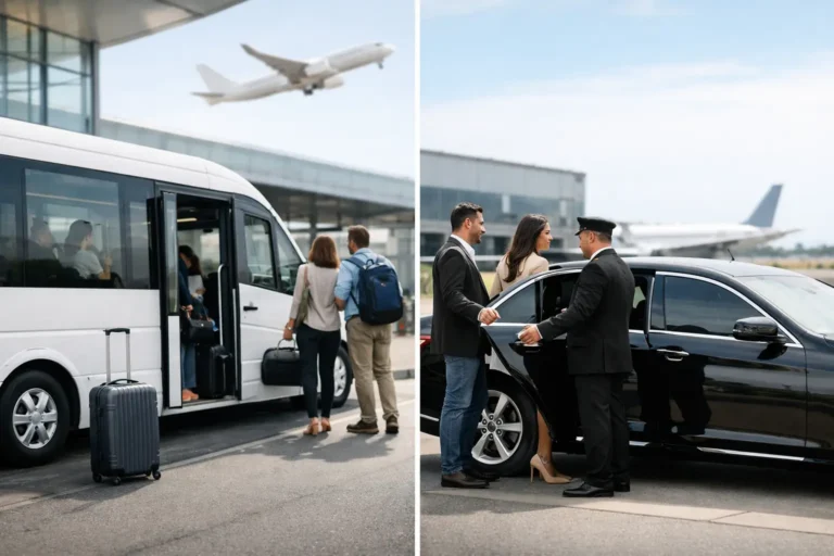Lentokenttäkuljetus vai yksityisauto